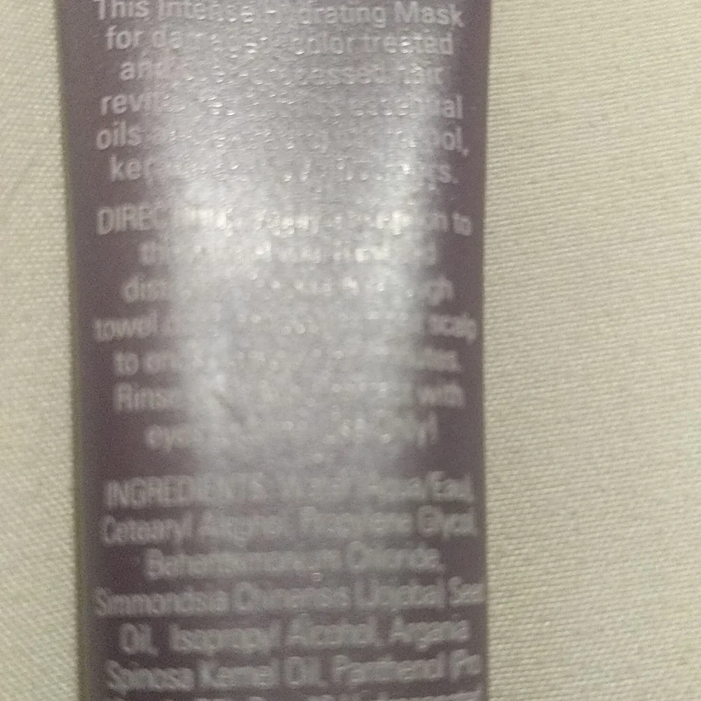 Intense Hydrating Mask
